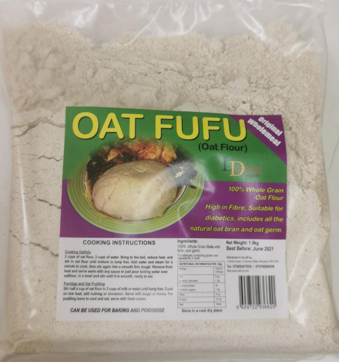 Oat Fufu (1.5KG)