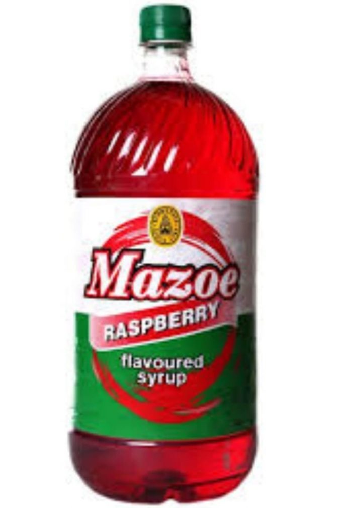 Mazoe Raspberry flavoured Syrup (2L)
