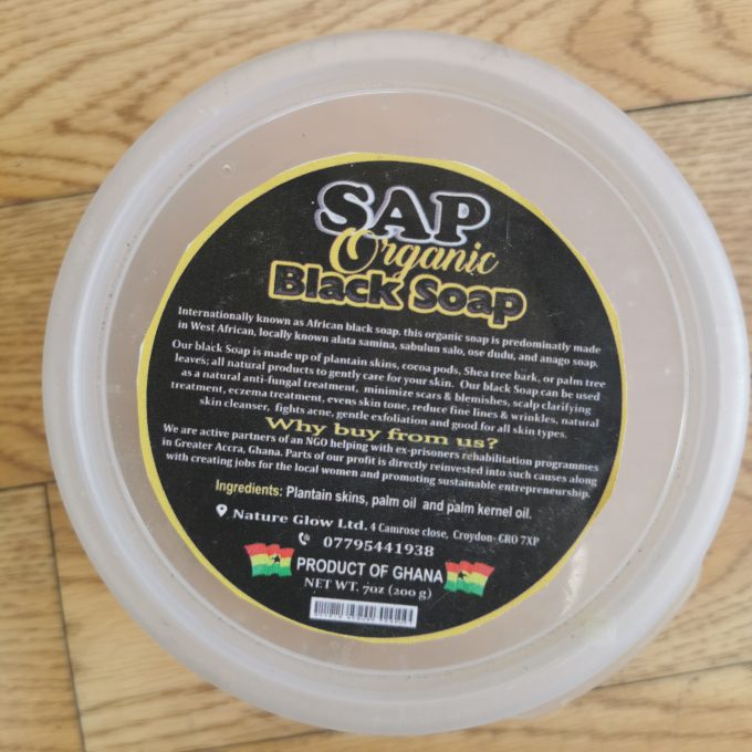 SAP Black Soap 200g
