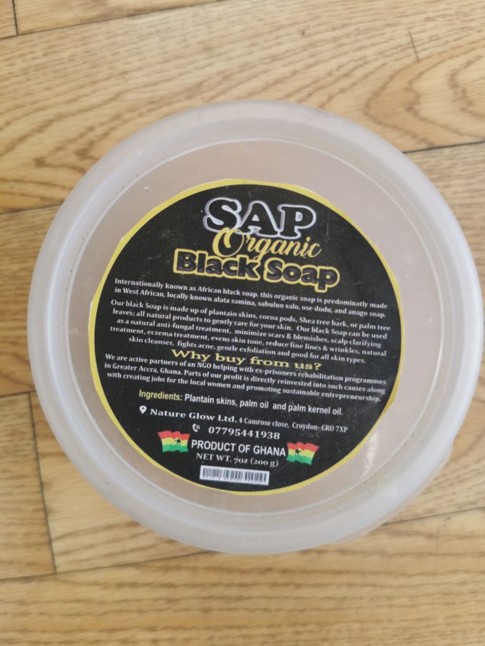 SAP Black Soap 200g